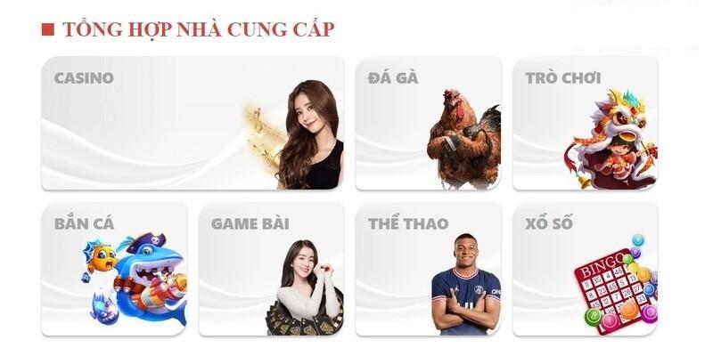 Nhiều sảnh chơi hấp dẫn cho thành viên