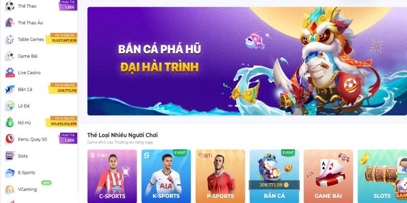 Giao diện hiện đại tại nhà cái one88